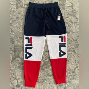 Mens Fila sweatpants size Small
